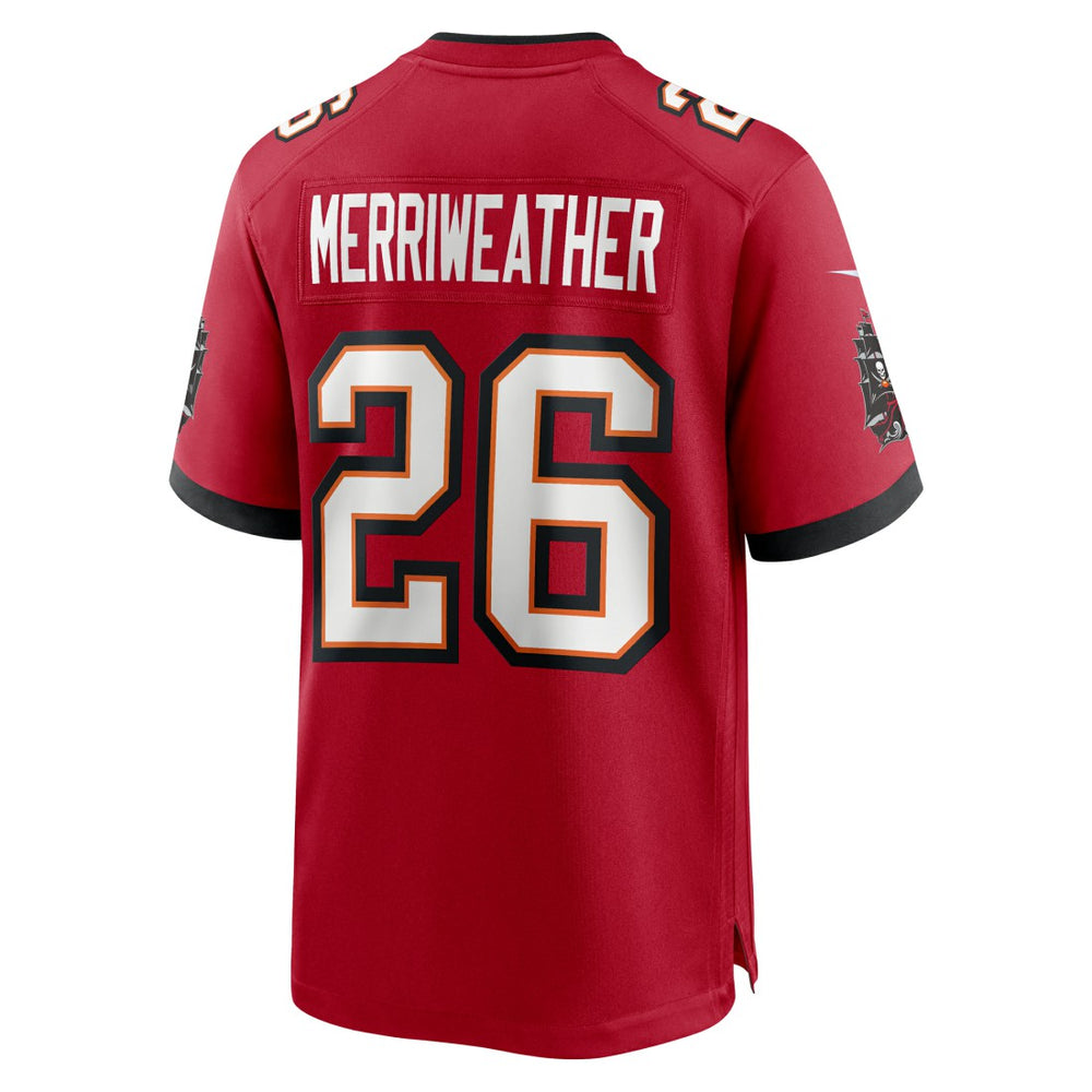 Nike Kaevon Merriweather Tampa Bay Buccaneers Game Jersey Red
