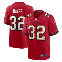 Nike Josh Hayes Tampa Bay Buccaneers Game Jersey Red
