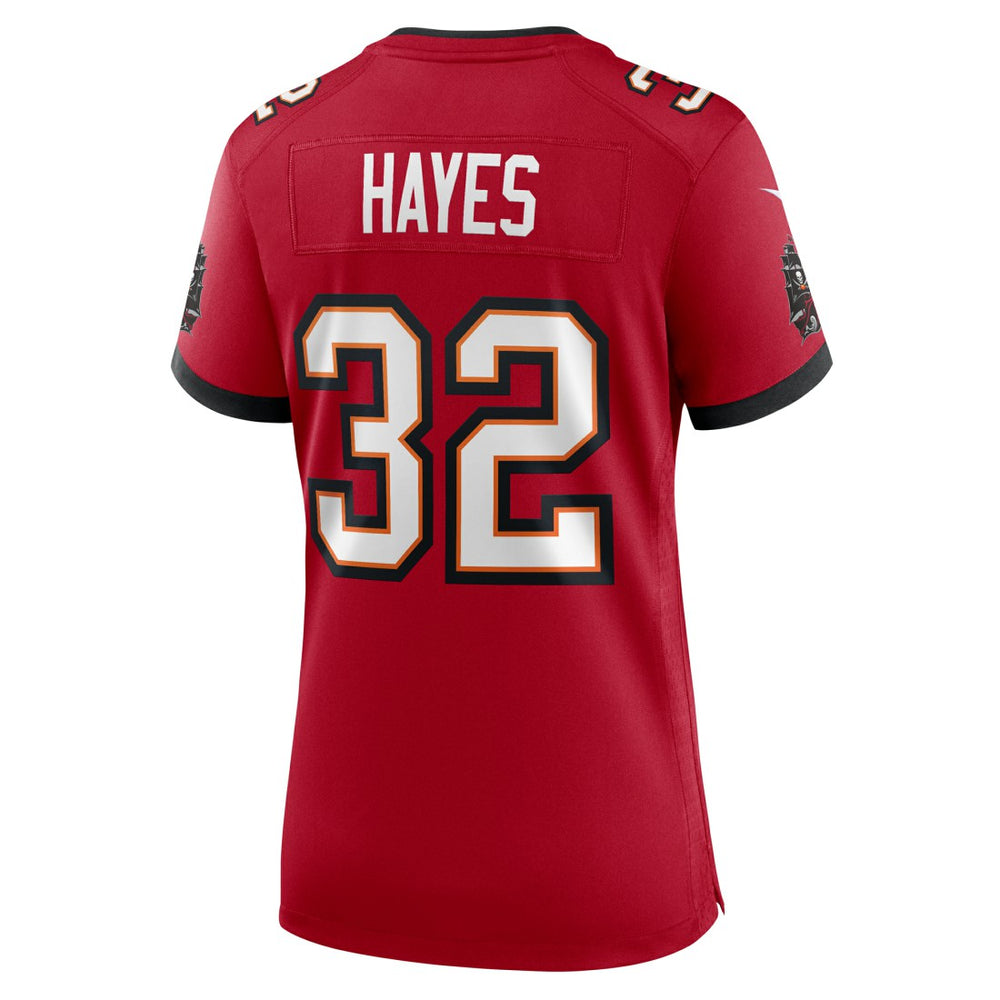 Nike Josh Hayes Tampa Bay Buccaneers Women's Game Jersey Red