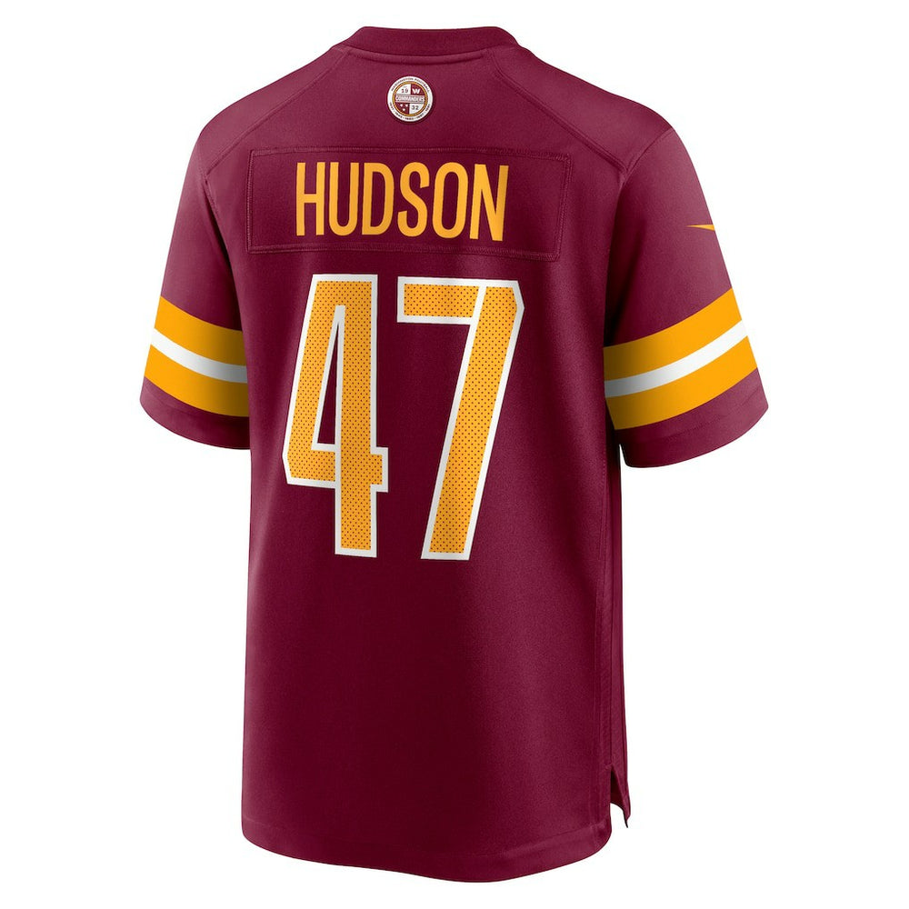 Nike Khaleke Hudson Washington Commanders Game Jersey Burgundy