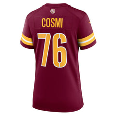 Nike Sam Cosmi Washington Commanders Women's Game Jersey Burgundy