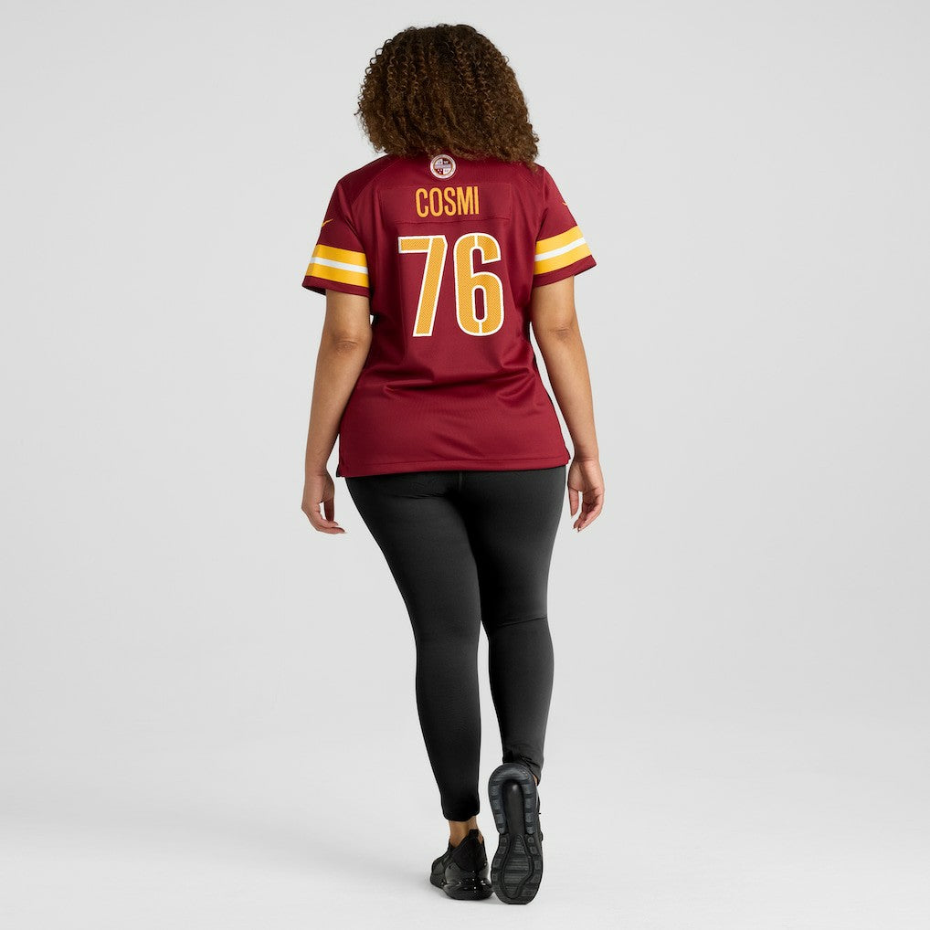 Nike Sam Cosmi Washington Commanders Women's Game Jersey Burgundy