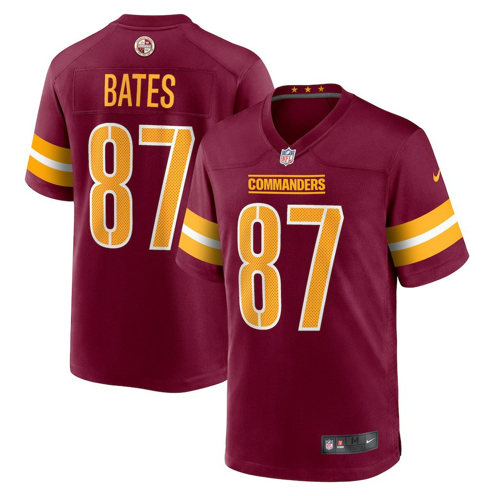 Nike John Bates Washington Commanders Game Jersey Burgundy