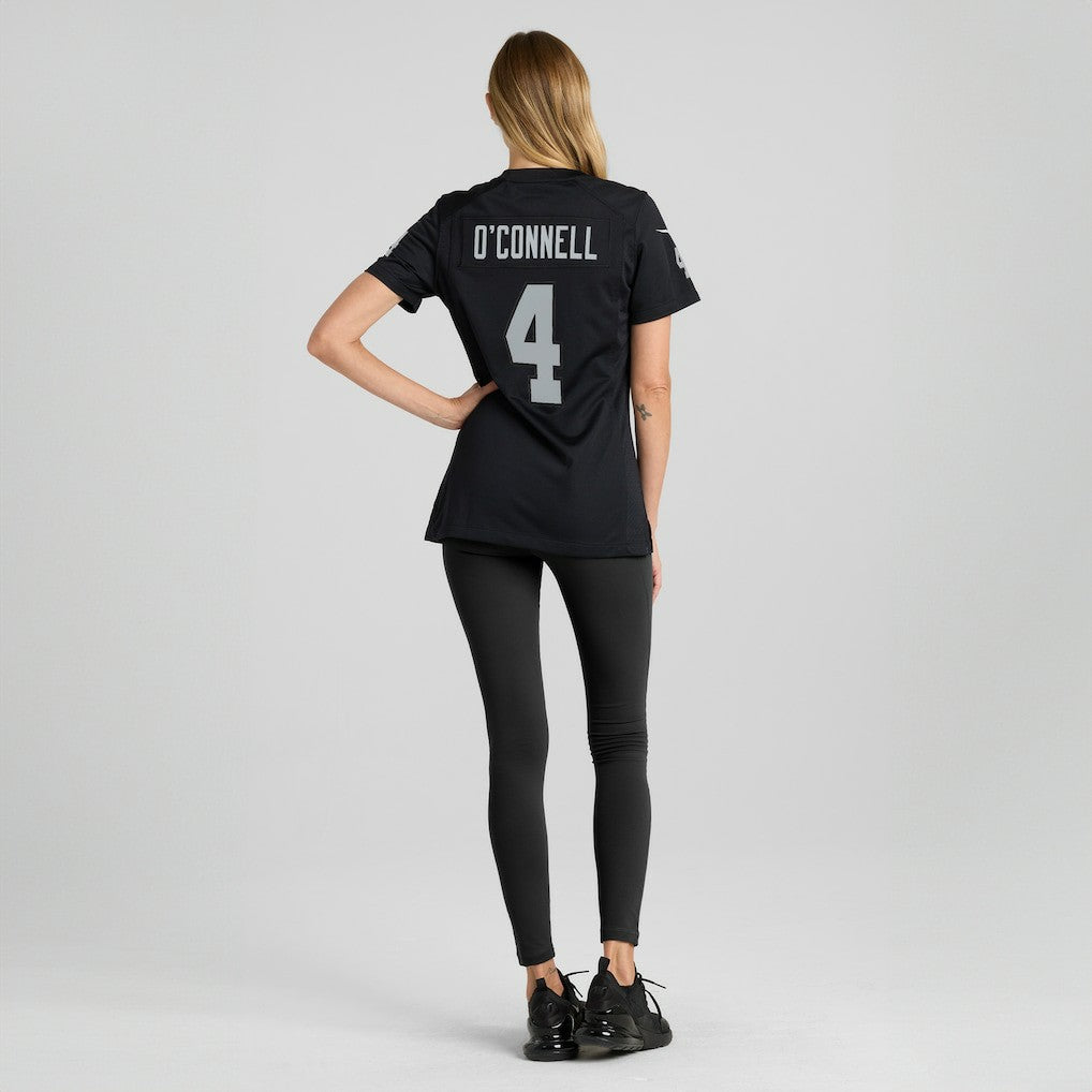 Nike Aidan O'Connell Las Vegas Raiders Women's Game Jersey Black