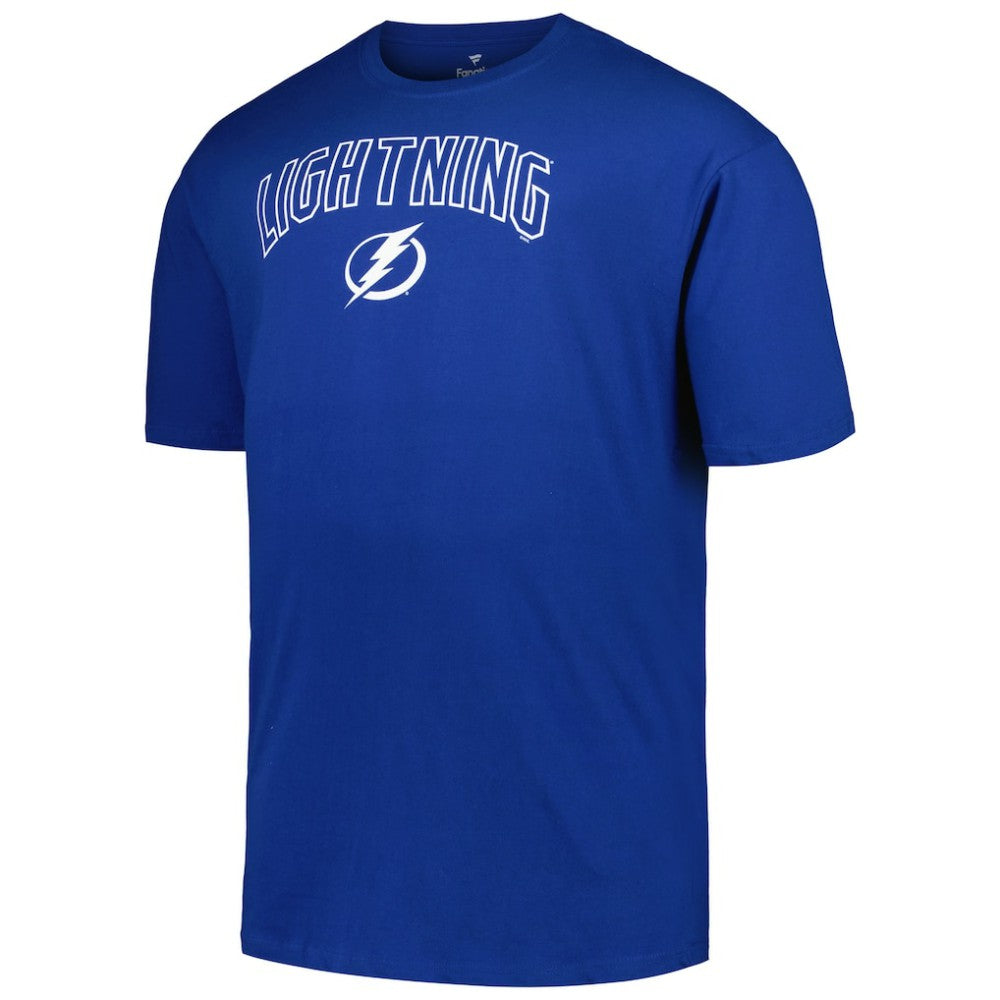Tampa Bay Lightning Profile Big & Tall Arch Over Logo T-Shirt - Blue - NHL 200745655