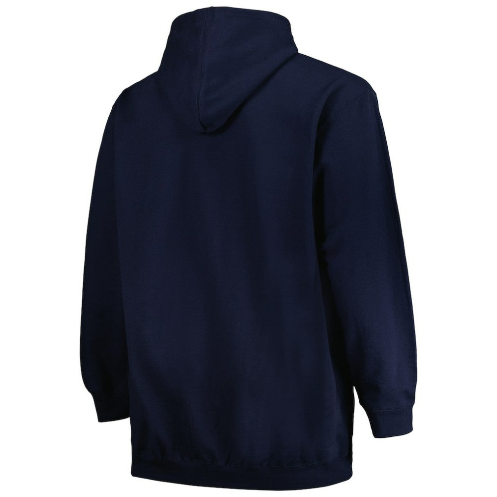 Seattle Kraken Profile Big & Tall Arch Over Logo Pullover Hoodie - Deep Sea Blue - NHL 200745680
