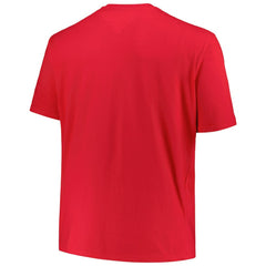 New Jersey Devils Profile Big & Tall Arch Over Logo T-Shirt - Red - NHL 200745706