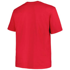Washington Capitals Profile Big & Tall Arch Over Logo T-Shirt - Red - NHL 200745707