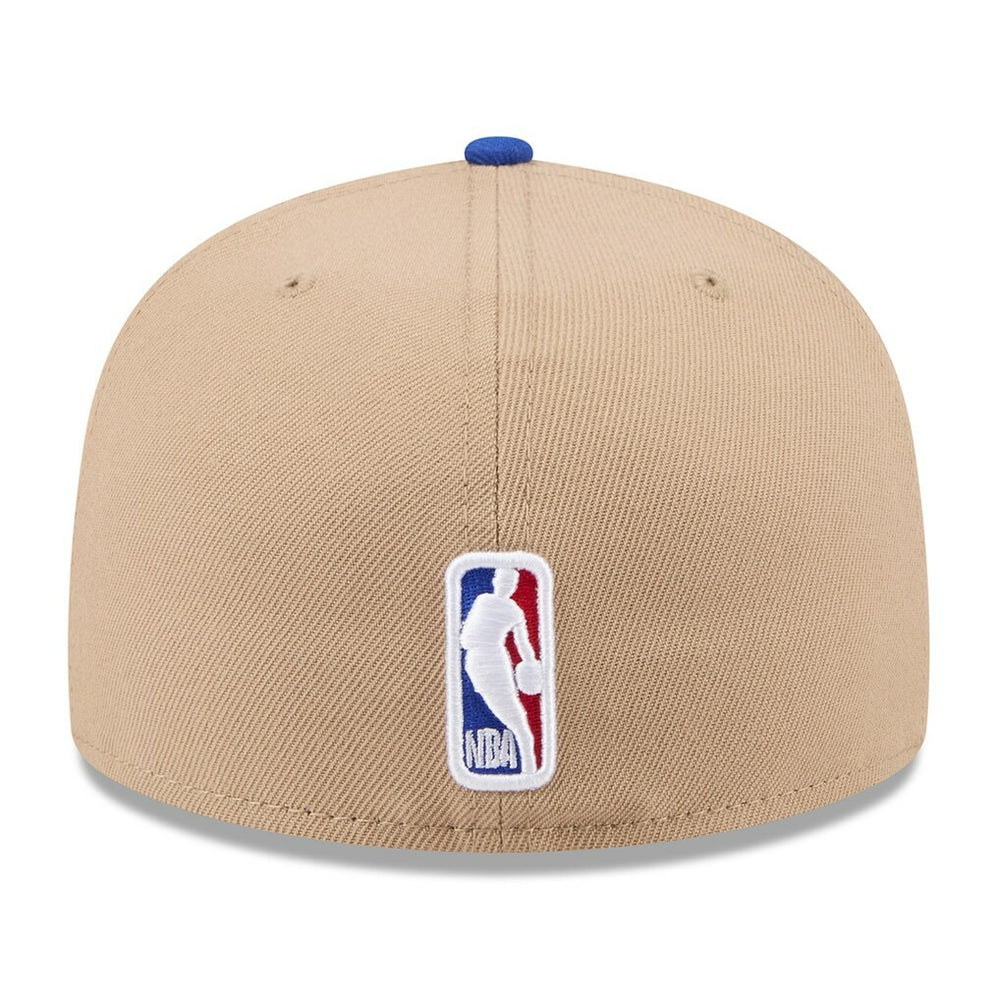 Philadelphia 76ers 2024 NBA Draft 59FIFTY Fitted Hat Tan/Royal | New Era Near Me