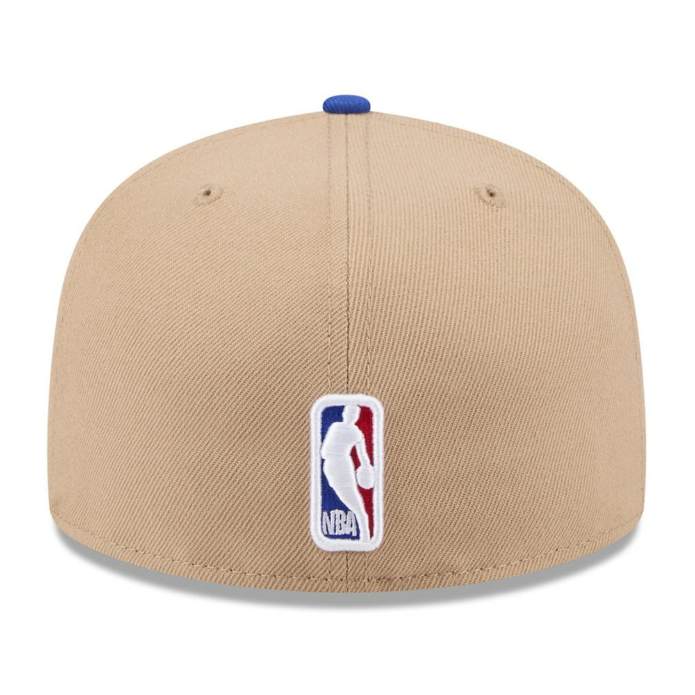 Golden State Warriors 2024 NBA Draft 59FIFTY Fitted Hat for sale Tan/Royal | New Era online