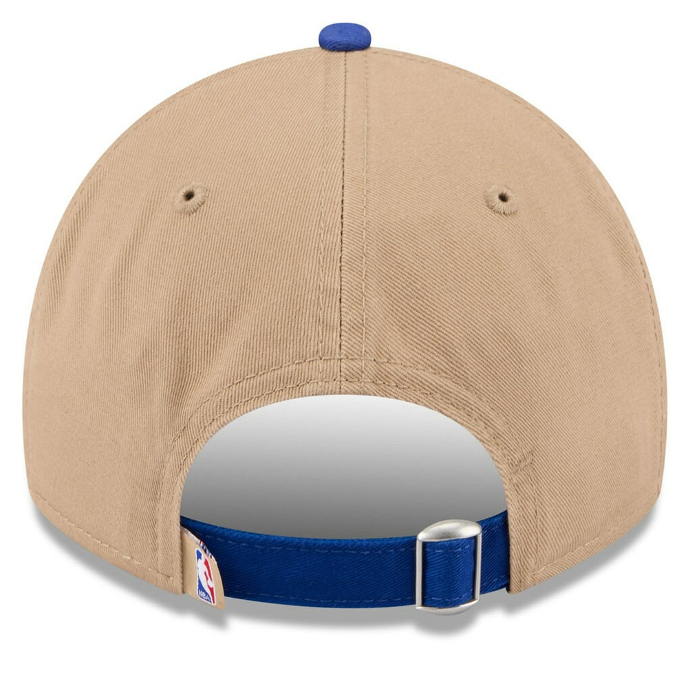 Philadelphia 76ers 2024 NBA Draft 9TWENTY Adjustable Hat Tan/Royal | New Era