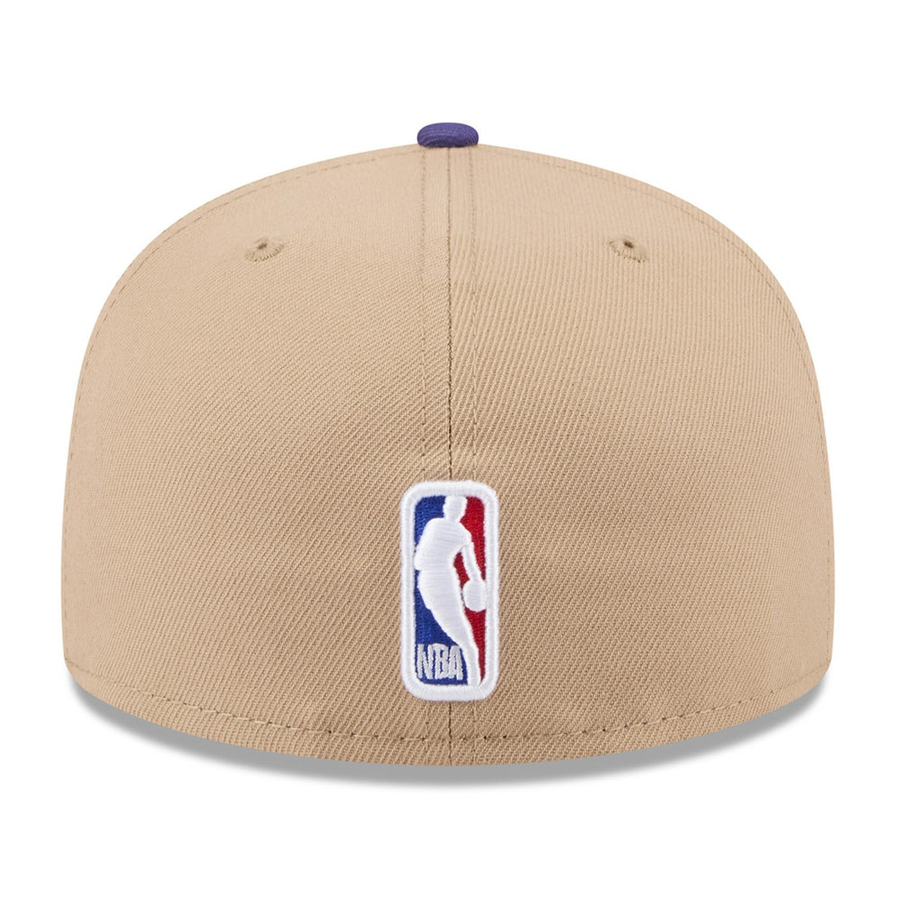 Phoenix Suns 2024 NBA Draft 59FIFTY Fitted Hat Tan/Purple | New Era US