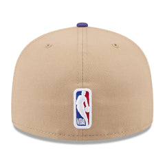 Phoenix Suns 2024 NBA Draft 59FIFTY Fitted Hat Tan/Purple | New Era US