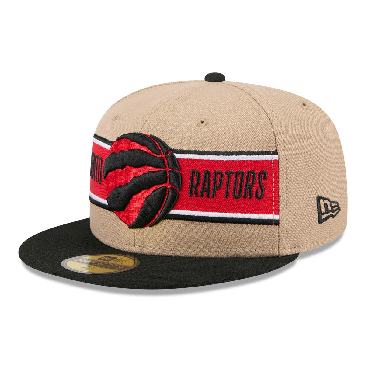 Toronto Raptors 2024 NBA Draft 59FIFTY Fitted Hat Tan/Black | New Era US