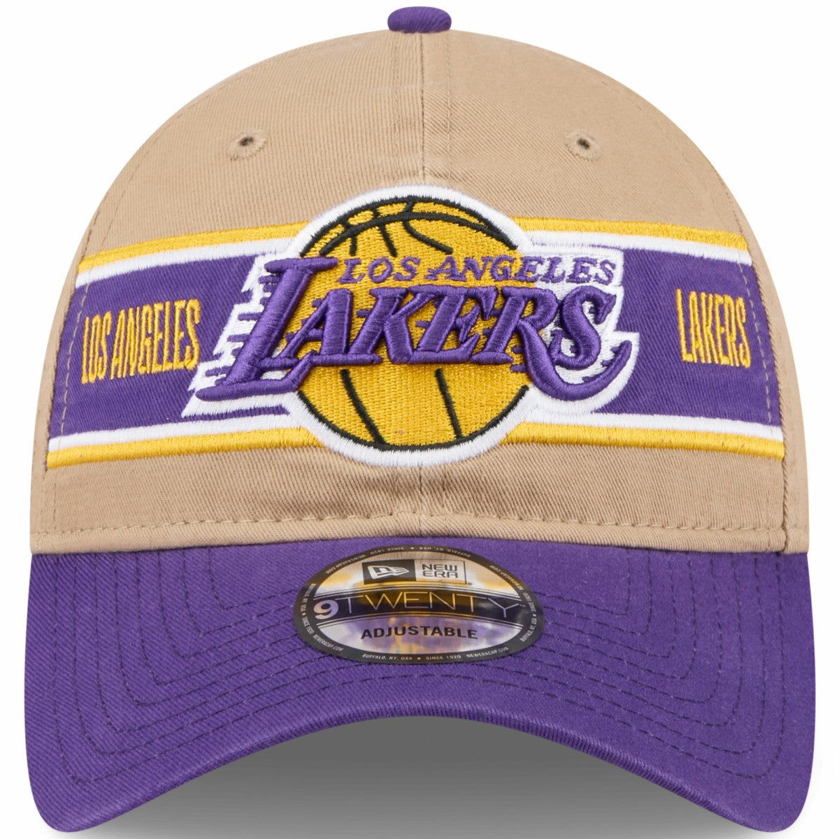 Los Angeles Lakers 2024 NBA Draft 9TWENTY Adjustable Hat Tan/Purple | New Era outlet