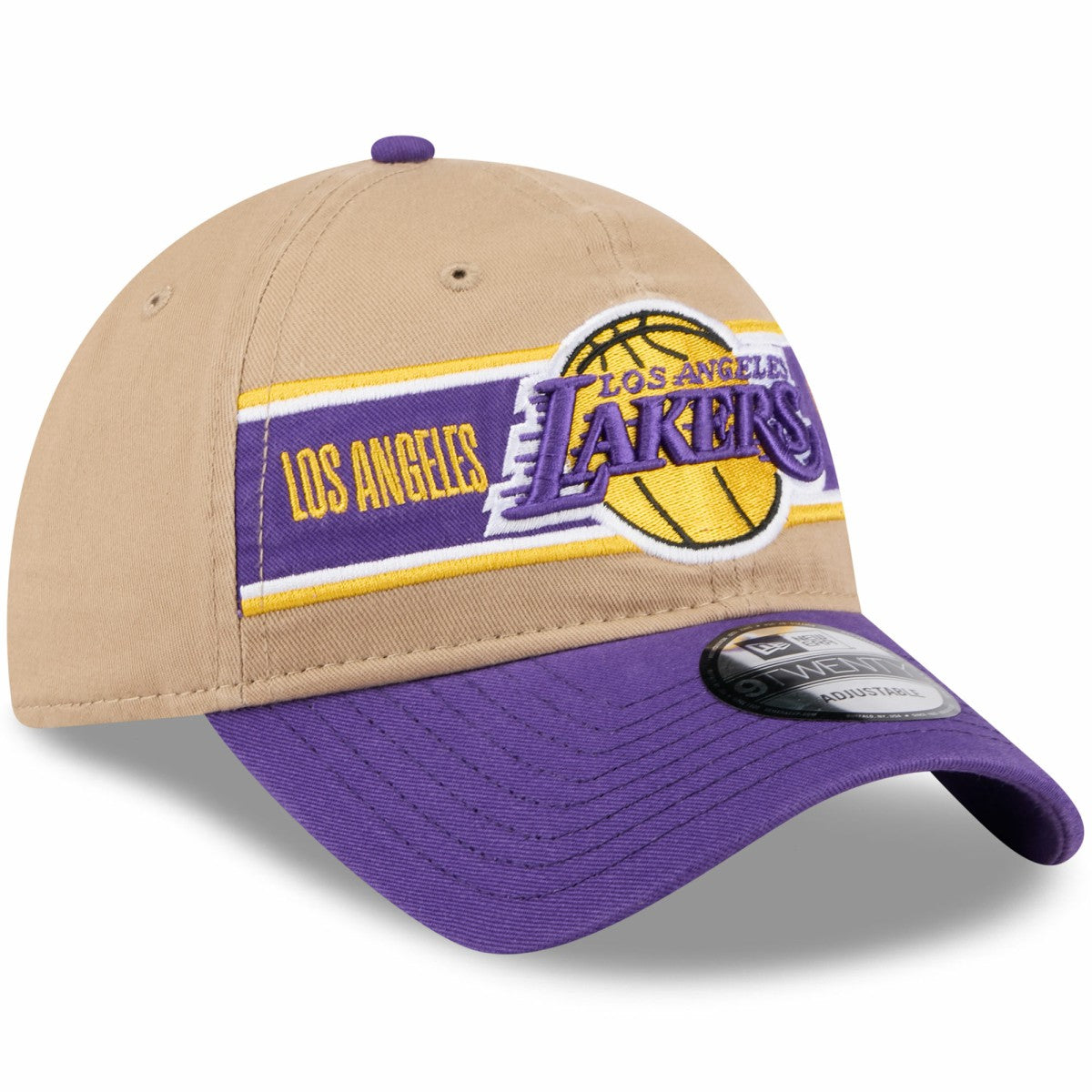 Los Angeles Lakers 2024 NBA Draft 9TWENTY Adjustable Hat Tan/Purple | New Era outlet