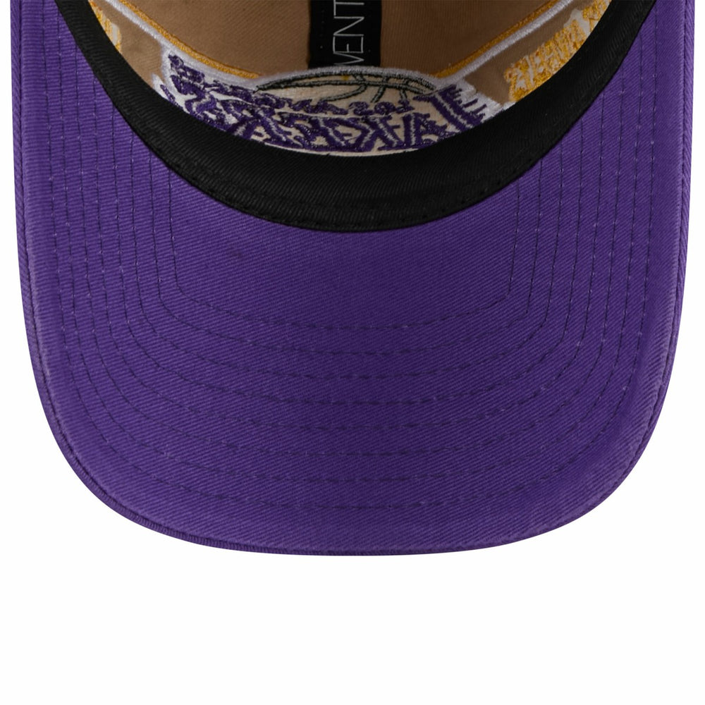 Los Angeles Lakers 2024 NBA Draft 9TWENTY Adjustable Hat Tan/Purple | New Era outlet
