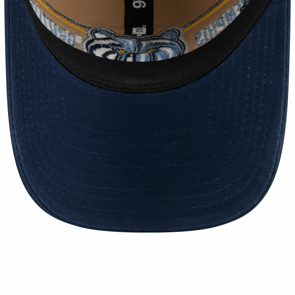 Memphis Grizzlies 2024 NBA Draft 9TWENTY Adjustable Hat Tan/Navy | New Era Near Me