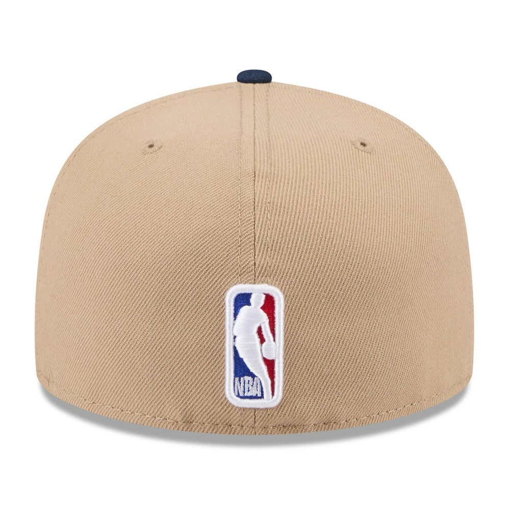 Memphis Grizzlies 2024 NBA Draft 59FIFTY Fitted Hat Tan/Navy | New Era discount
