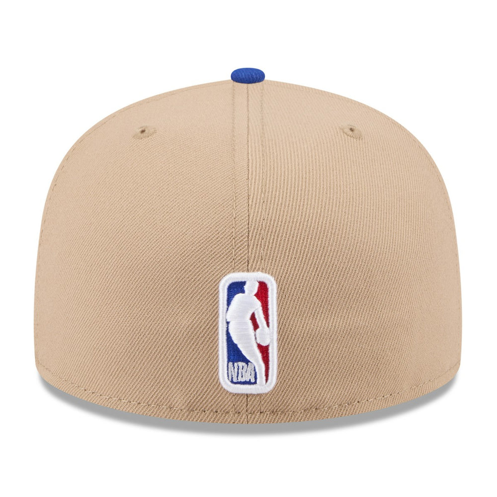 New York Knicks 2024 NBA Draft 59FIFTY Fitted Hat Tan/Blue | New Era discount