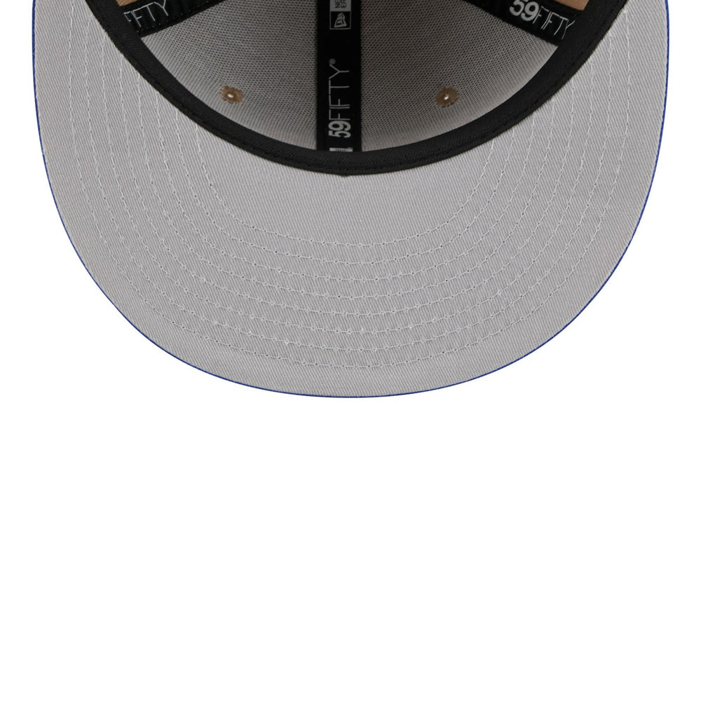 New York Knicks 2024 NBA Draft 59FIFTY Fitted Hat Tan/Blue | New Era discount