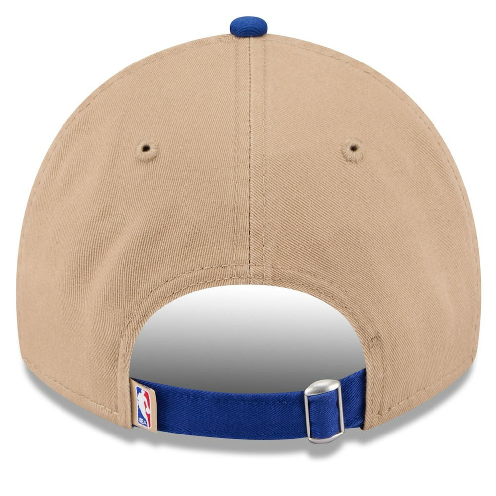 Golden State Warriors 2024 NBA Draft 9TWENTY Adjustable Hat for sale Tan/Royal | New Era discount