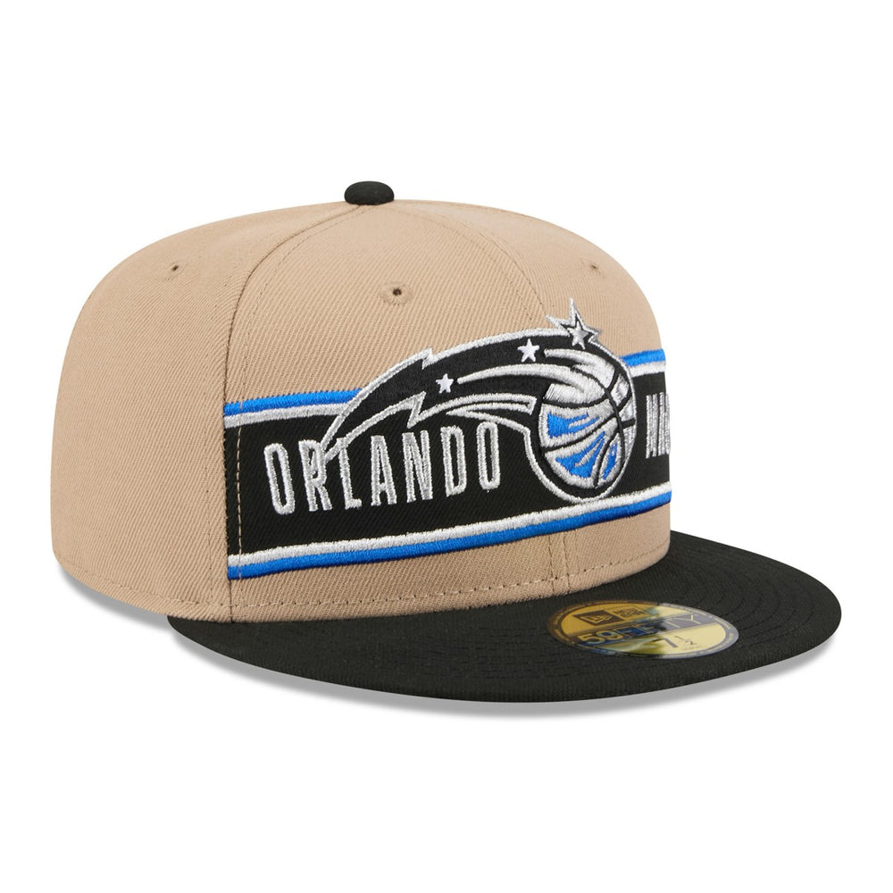 Orlando Magic 2024 NBA Draft 59FIFTY Fitted Hat Tan/Black | New Era online