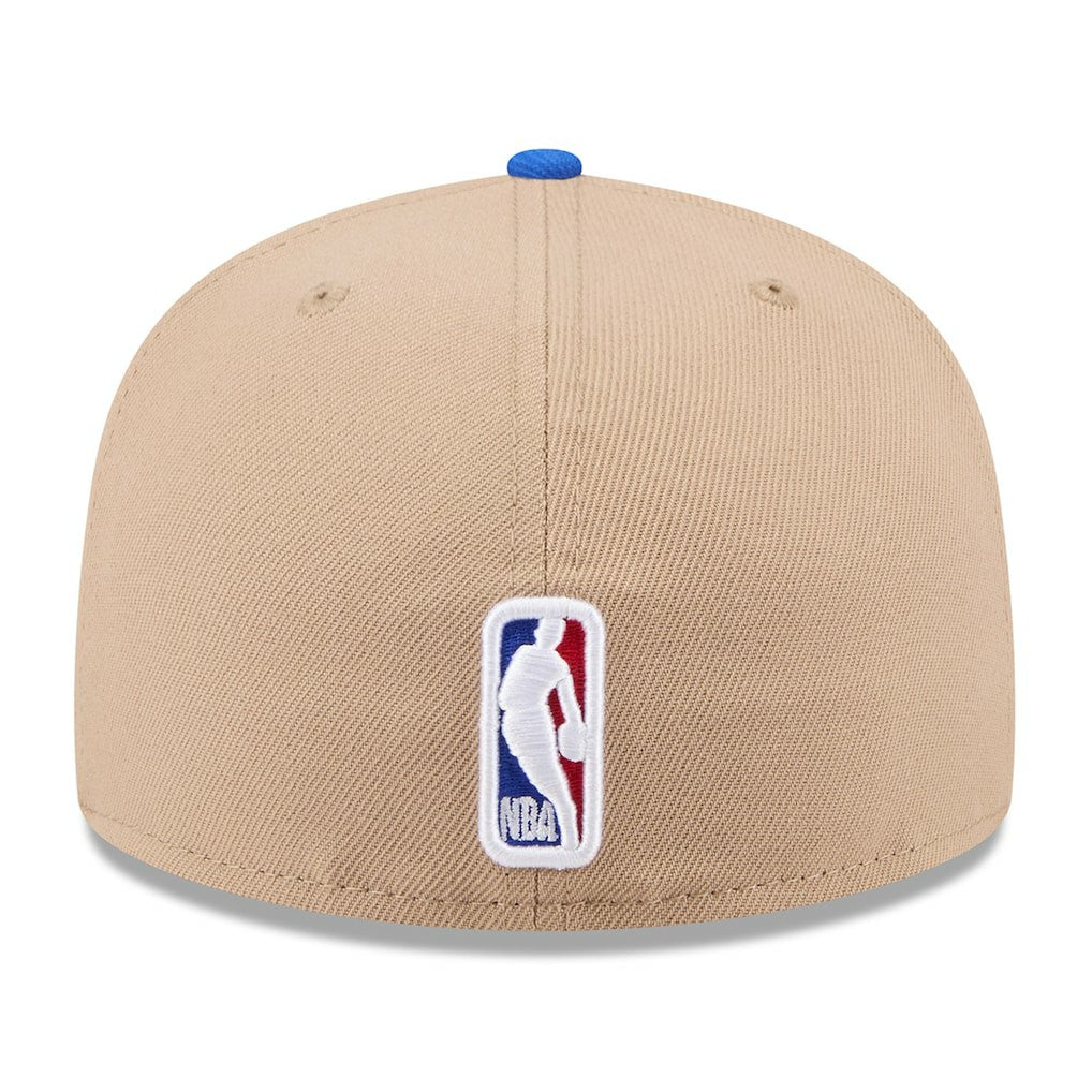 Dallas Mavericks 2024 NBA Draft 59FIFTY Fitted Hat for sale Tan/Blue | New Era discount