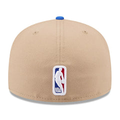 Dallas Mavericks 2024 NBA Draft 59FIFTY Fitted Hat for sale Tan/Blue | New Era discount