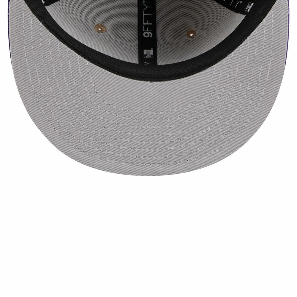 Los Angeles Lakers 2024 NBA Draft 9FIFTY Snapback Hat Tan/Purple | New Era outlet