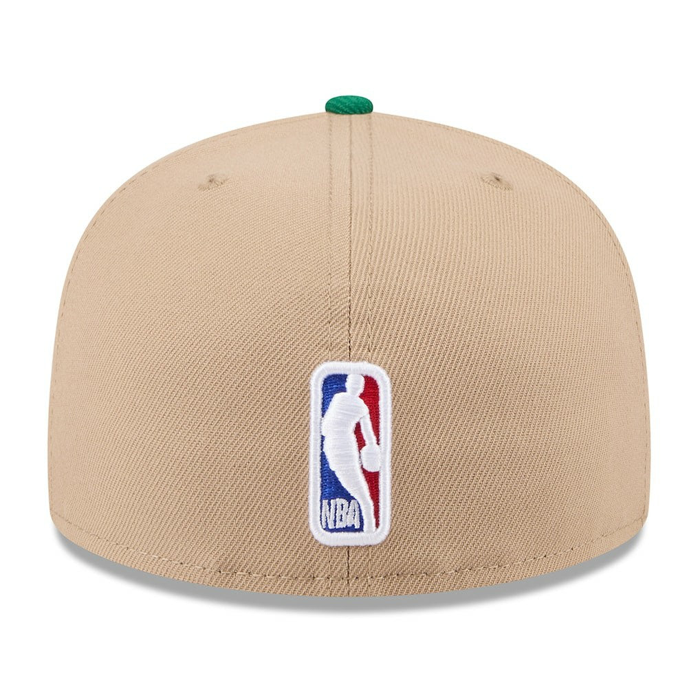 Boston Celtics 2024 NBA Draft 59FIFTY Fitted Hat Tan/Kelly Green | New Era Near Me