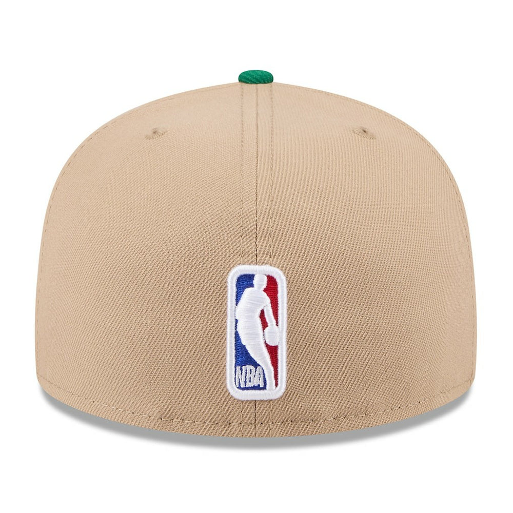 Boston Celtics 2024 NBA Draft 59FIFTY Fitted Hat Tan/Kelly Green | New Era Near Me