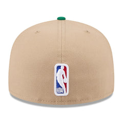Boston Celtics 2024 NBA Draft 59FIFTY Fitted Hat Tan/Kelly Green | New Era Near Me