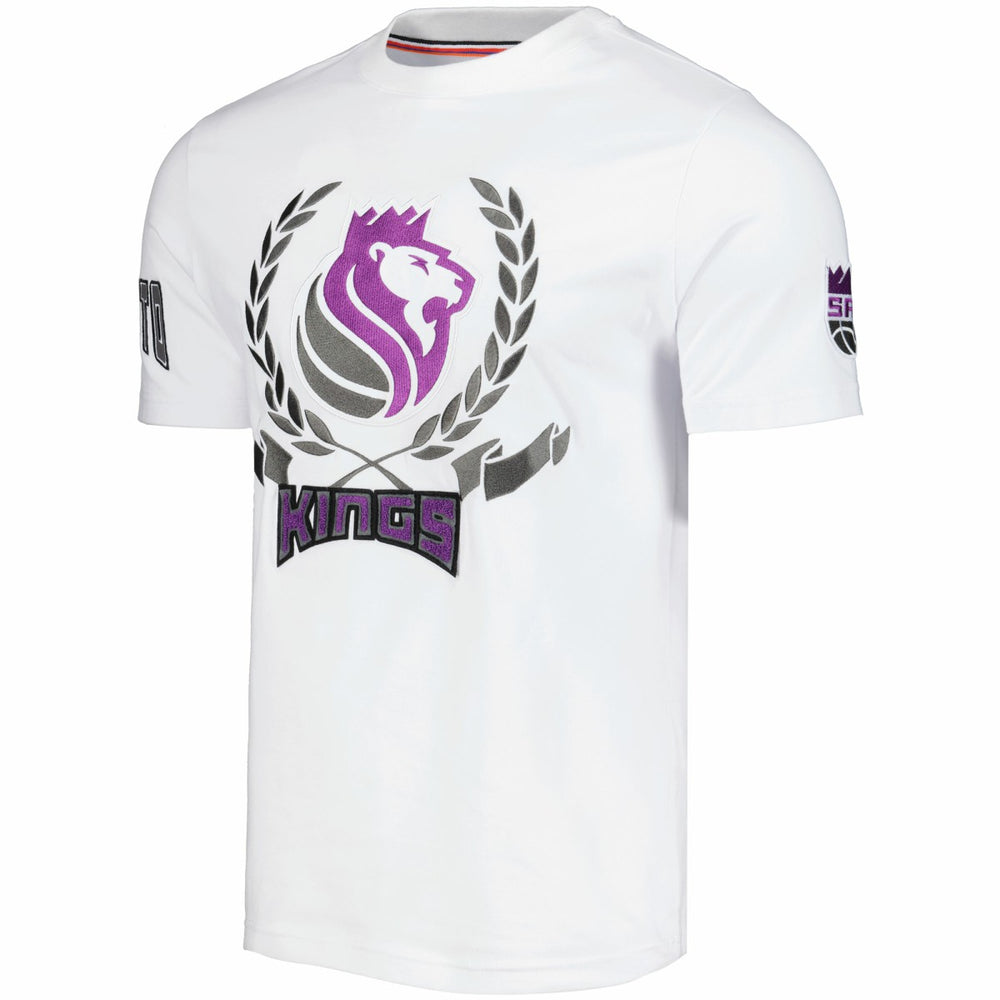 Sacramento Kings FISLL Unisex Heritage Crest T-Shirt White