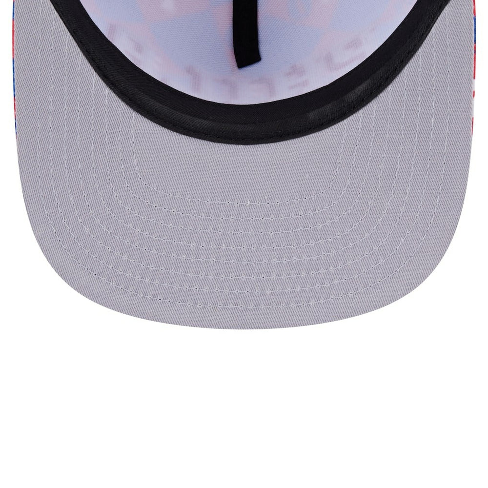 Philadelphia 76ers Seeing Diamonds A-Frame Trucker 9FIFTY Snapback Hat Royal | New Era Lifestyle