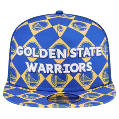 Golden State Warriors Seeing Diamonds A-Frame Trucker 9FIFTY Snapback Hat for sale Royal | New Era outlet