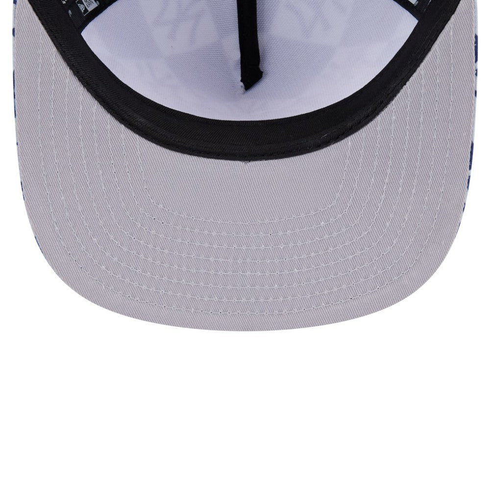 New York Yankees New Era Seeing Diamonds A-Frame Trucker 9FIFTY Snapback Hat - Navy - New Era Lifestyle