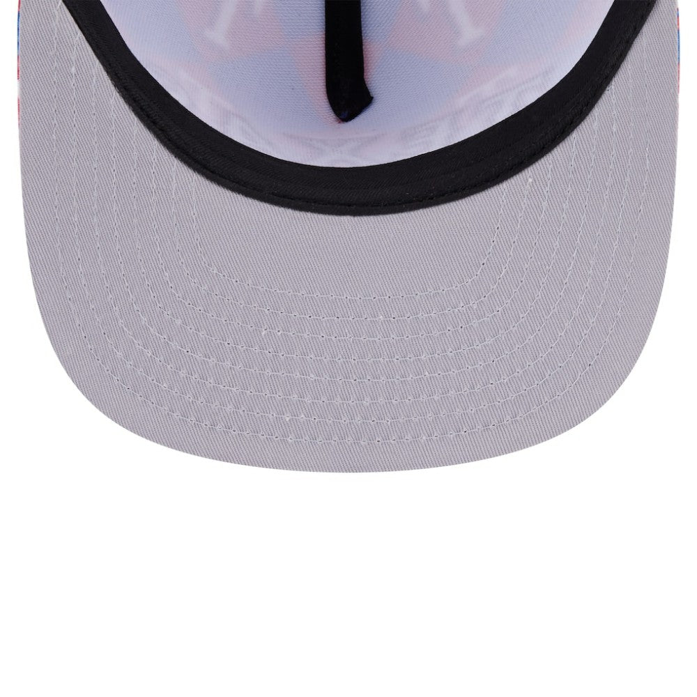 Texas Rangers New Era Seeing Diamonds A-Frame Trucker 9FIFTY Snapback Hat - Royal - New Era Online