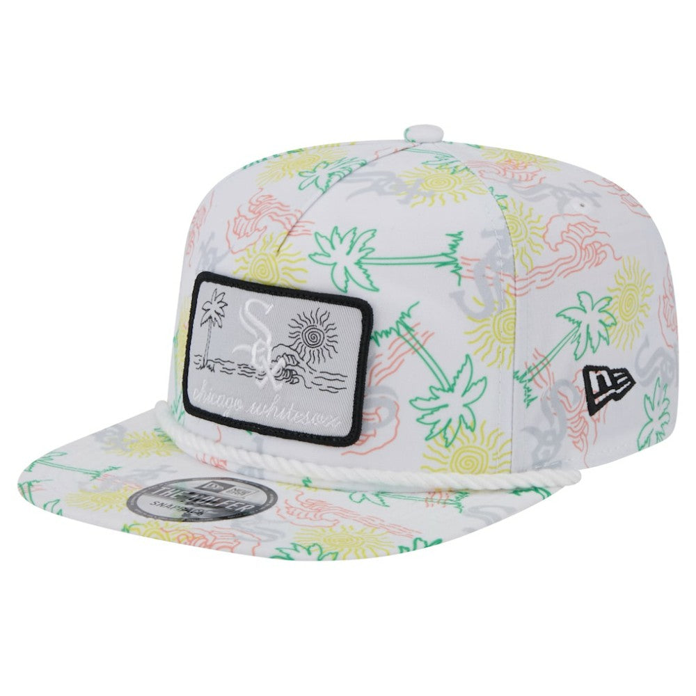Chicago White Sox New Era Islander Golfer Snapback Hat - White - New Era Sale