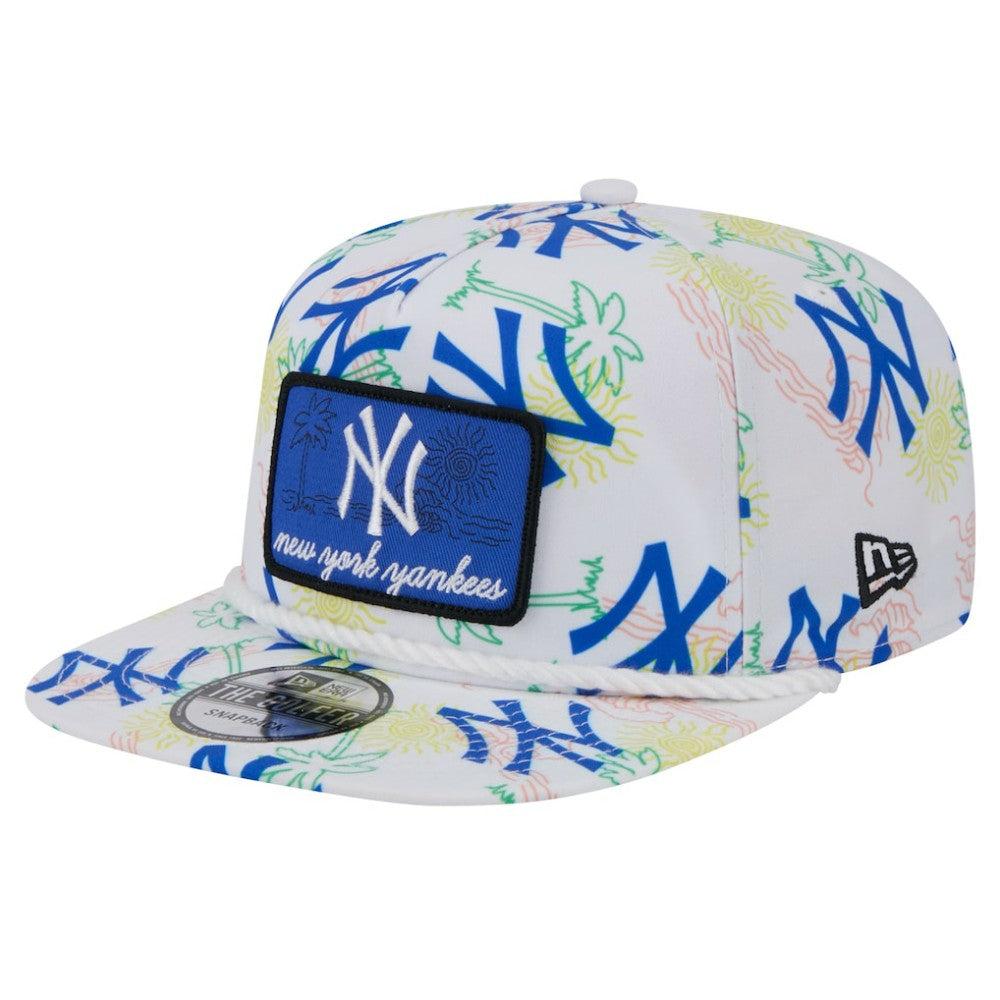 New York Yankees New Era Islander Golfer Snapback Hat - White - New Era Online