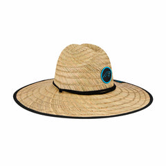Carolina Panthers New Era NFL Training Camp Straw Lifeguard Hat Natural