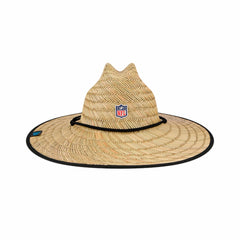 Carolina Panthers New Era NFL Training Camp Straw Lifeguard Hat Natural
