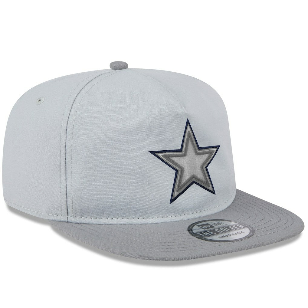 Dallas Cowboys New Era 2024 NFL Training Camp Golfer Snapback Hat Gray