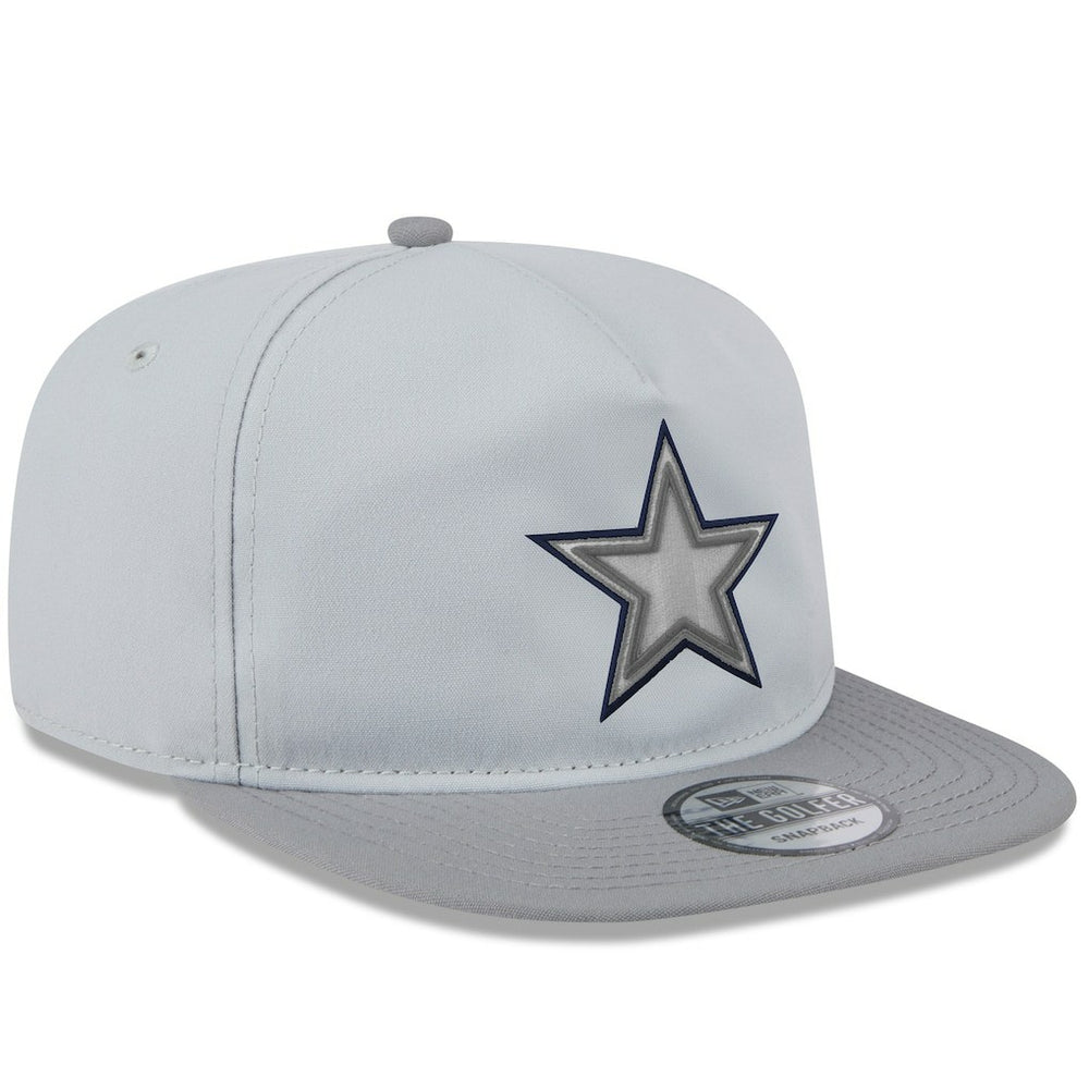 Dallas Cowboys New Era 2024 NFL Training Camp Golfer Snapback Hat Gray