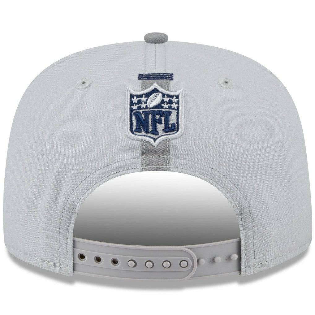 Dallas Cowboys New Era 2024 NFL Training Camp Golfer Snapback Hat Gray