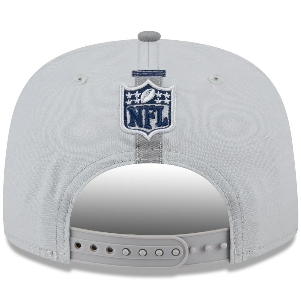 Dallas Cowboys New Era 2024 NFL Training Camp Golfer Snapback Hat Gray