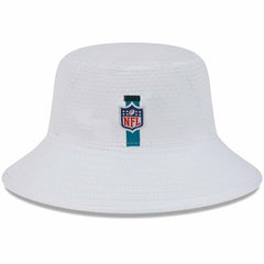 Jacksonville Jaguars New Era Youth 2024 NFL Training Camp Bucket Hat White