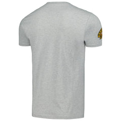 Boston Bruins Mitchell & Ness 100th Anniversary Script Sweep T-Shirt - Heather Gray - NHL 200761509