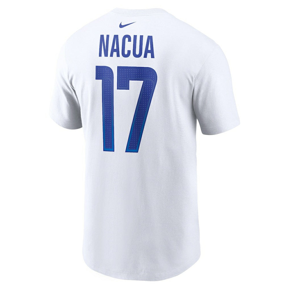 Nike Puka Nacua Los Angeles Rams Player Name & Number T-Shirt White