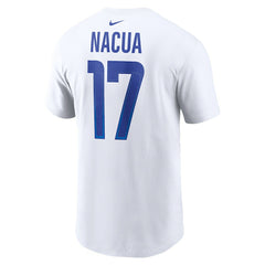 Nike Puka Nacua Los Angeles Rams Player Name & Number T-Shirt White
